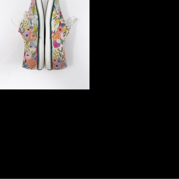 Keds Rifle Paper Co Floral Canvas Sneakers - Picture 7 of 9